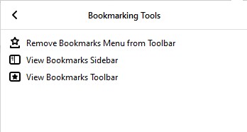Bookmarking Tools in Firefox Computer