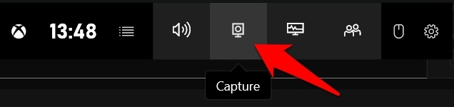 Capture screen video using Game Bar in Windows