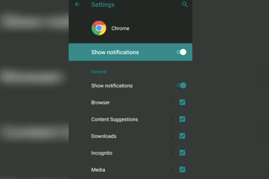 How to Setup Chrome for Android Notification Settings? 1