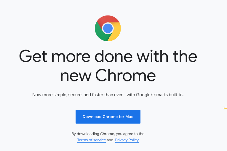 Скачать официальную сборку Chrome для Mac