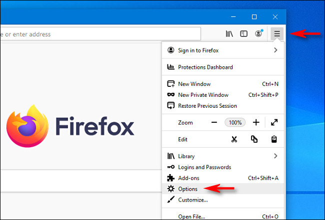 How to change download location in Firefox