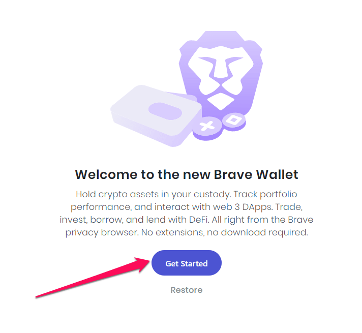 Get Started with Brave Wallet Setup
