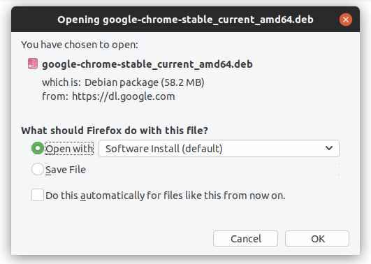 Google Chrome Stable Install in Linux Ubuntu
