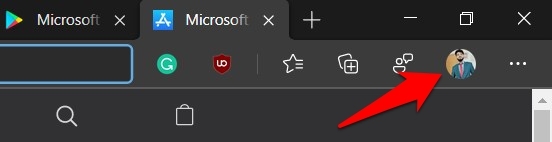 Microsoft Edge Profile Icon