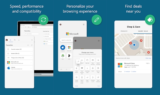 Microsoft Edge for Android Features