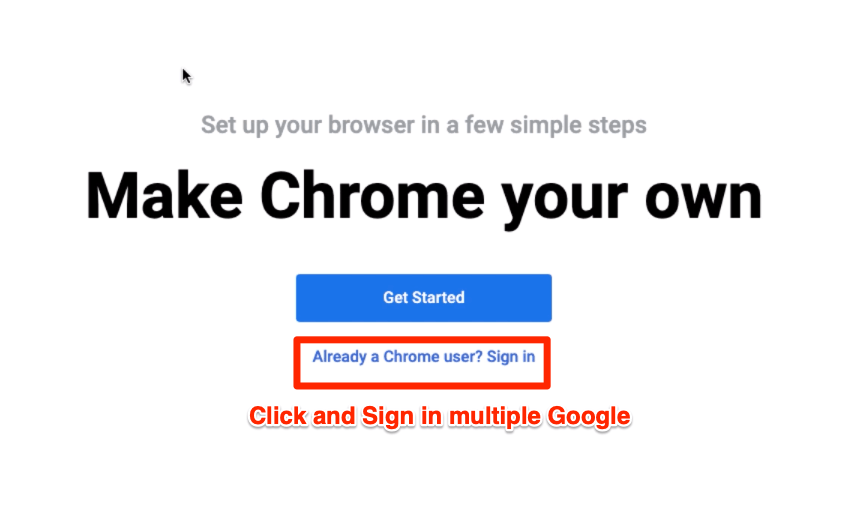 Multiple Google Login in Chrome Browser