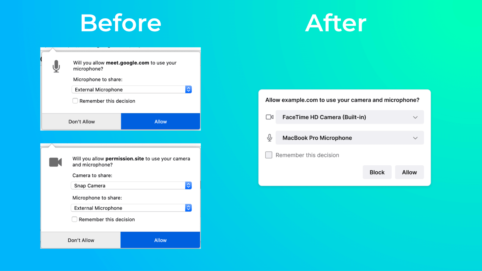 Notification control changes in Firefox redesign