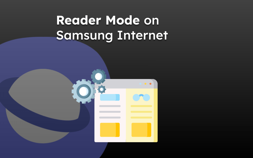 Reader Mode on Samsung Internet