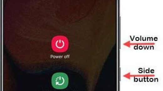 Restart Samsung Phone using Softkey buttons