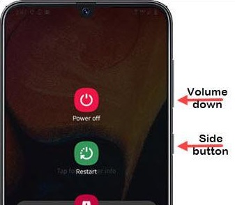Restart Samsung Phone using Softkey buttons