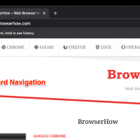 Rightward Arrow icon for Forward navigation in Chrome Computer