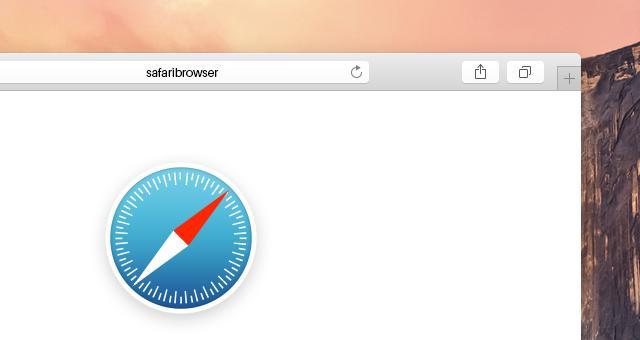 Safari Browser User Interface