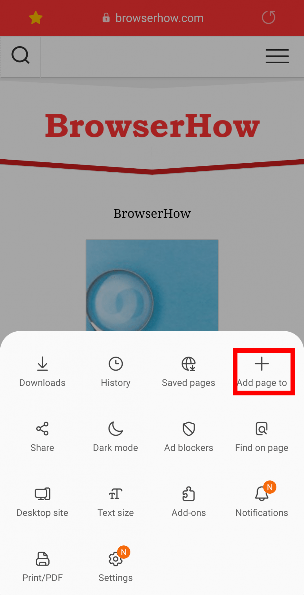 How to Download Pages for Offline Access in Samsung Internet?