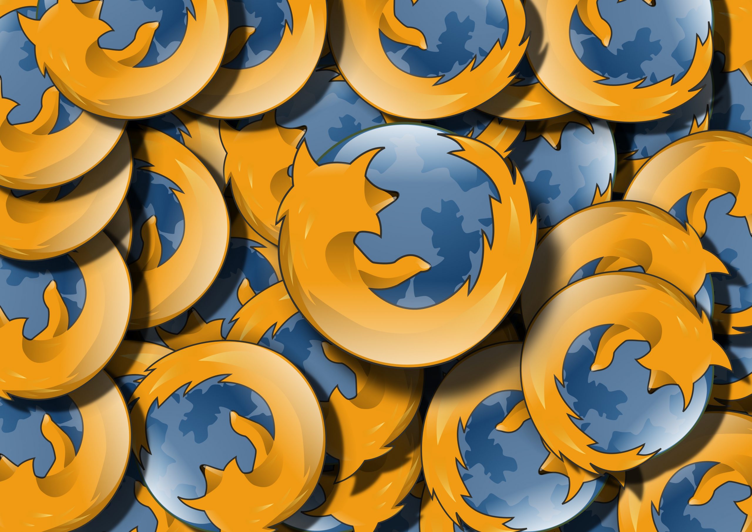 Stack of Firefox browser logo