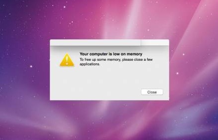 Your computer is on low memory safari