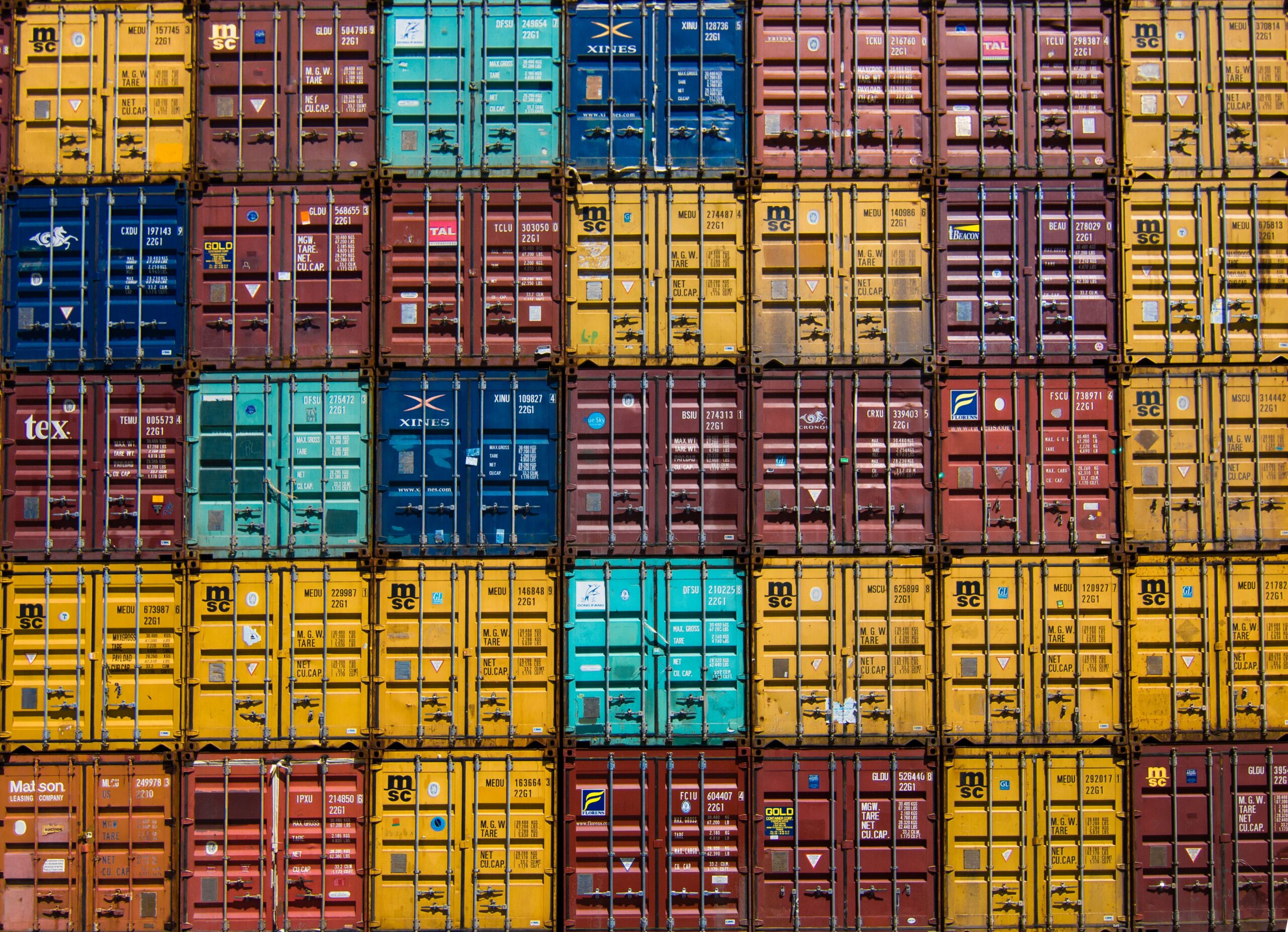 Heavy Shipping container pattern
